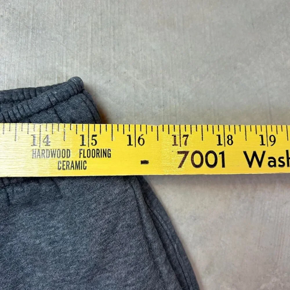 Nike Men's Grey and Black Trousers